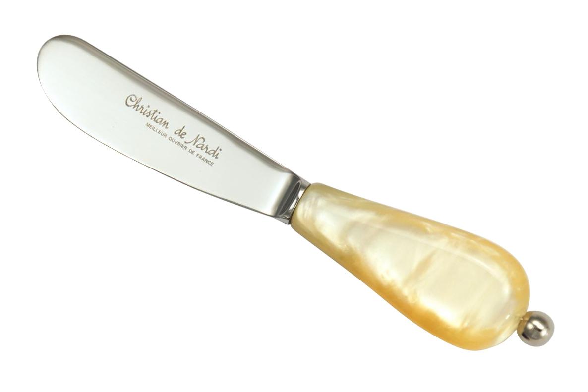 Tartineur Boule manche plexi naturel