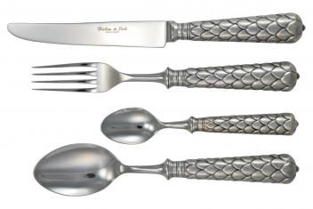 MODELE ECAILLE 
couteau table
fourchette table
cuillère café
cuillère table